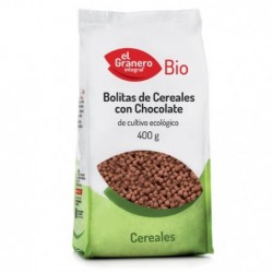 Comprar online BOLITAS DE CEREALES CON CHOCO BIO 400 gr de EL GRANERO INTEGRAL. Imagen 1