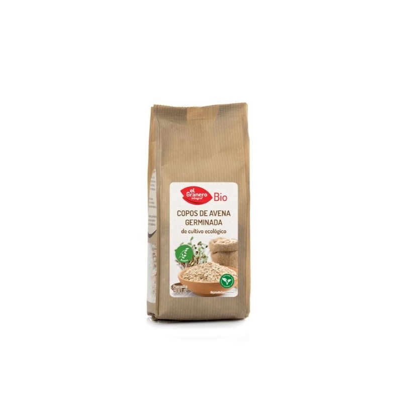 Comprar online COPOS AVENA GERMINADA BIO 400 gr de EL GRANERO INTEGRAL