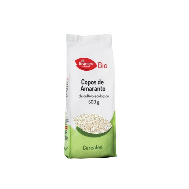 Comprar online COPOS DE AMARANTO BIO 250 gr EN BOLSA de EL GRANERO INTEGRAL