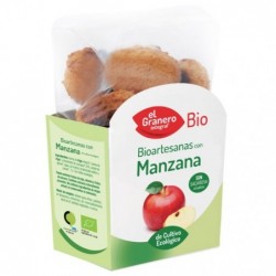 Comprar online GALLETAS ARTESANAS CON MANZANA BIO 250 gr de EL GRANERO INTEGRAL. Imagen 1