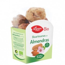 Comprar online GALLETAS BIOARTESANAS ALMENDRA 250 gr de EL GRANERO INTEGRAL. Imagen 1