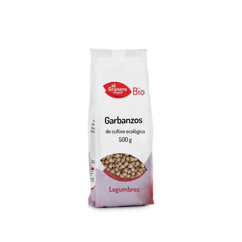 Comprar online GARBANZOS BIOLOGICOS 500 gr de EL GRANERO INTEGRAL