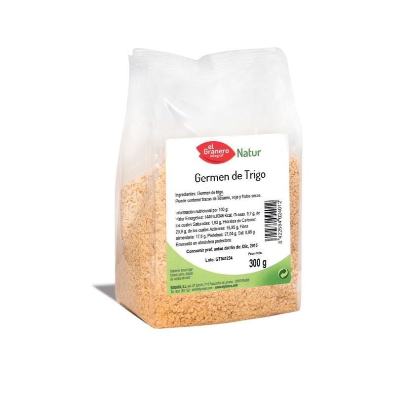 Comprar online GERMEN DE TRIGO 300 gr de EL GRANERO INTEGRAL