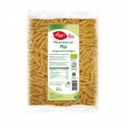 Comprar online MACARRONES CON MIJO BIO 500 gr de EL GRANERO INTEGRAL. Imagen 1