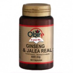 Comprar online GINSENG + JALEA REAL 600 mg 60 Caps de OBIRE. Imagen 1