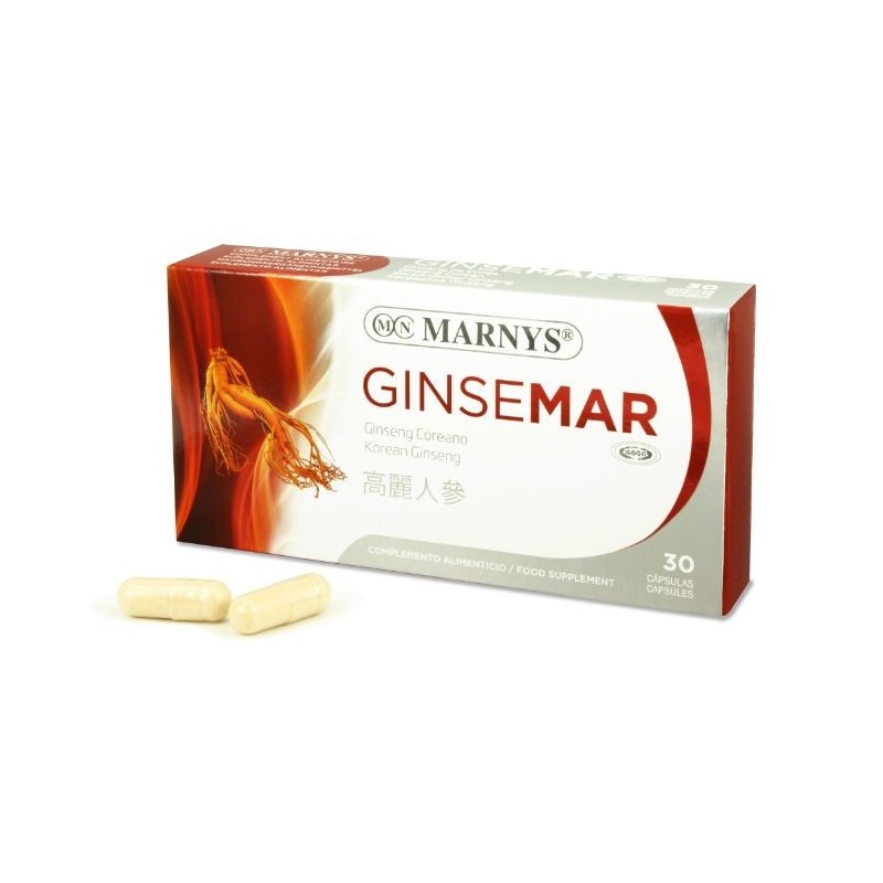 Comprar online GINSENG COREANO 500 mg 30 Caps de MARNYS