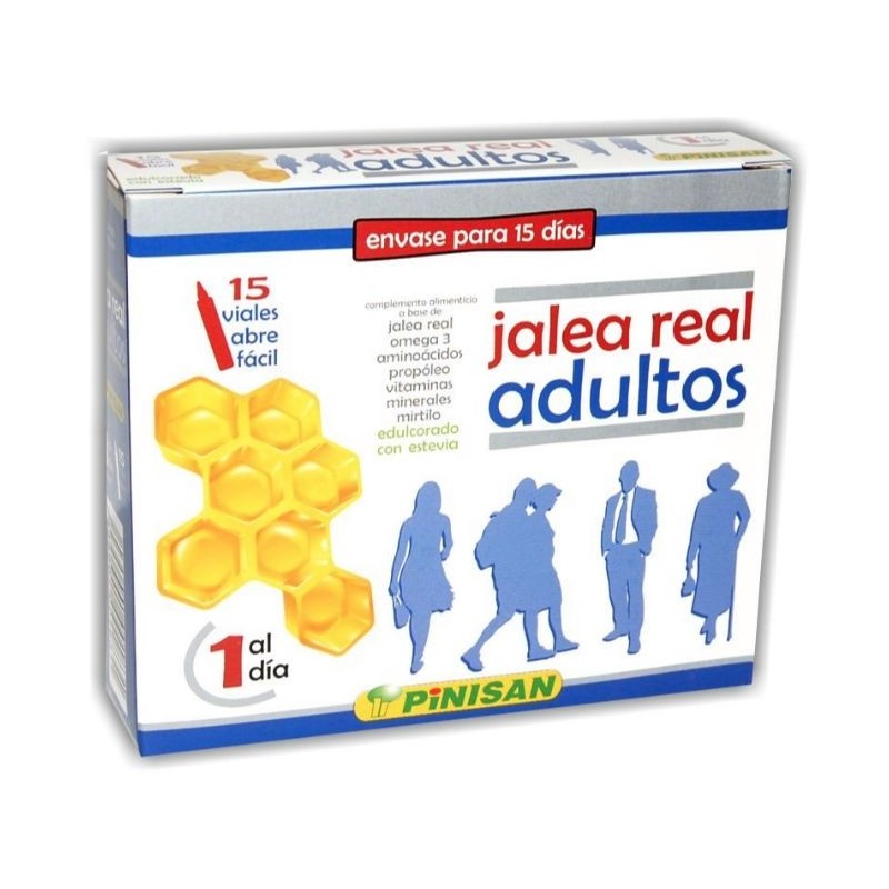 Comprar online JALEA REAL ADULTOS 15 Viales de PINISAN