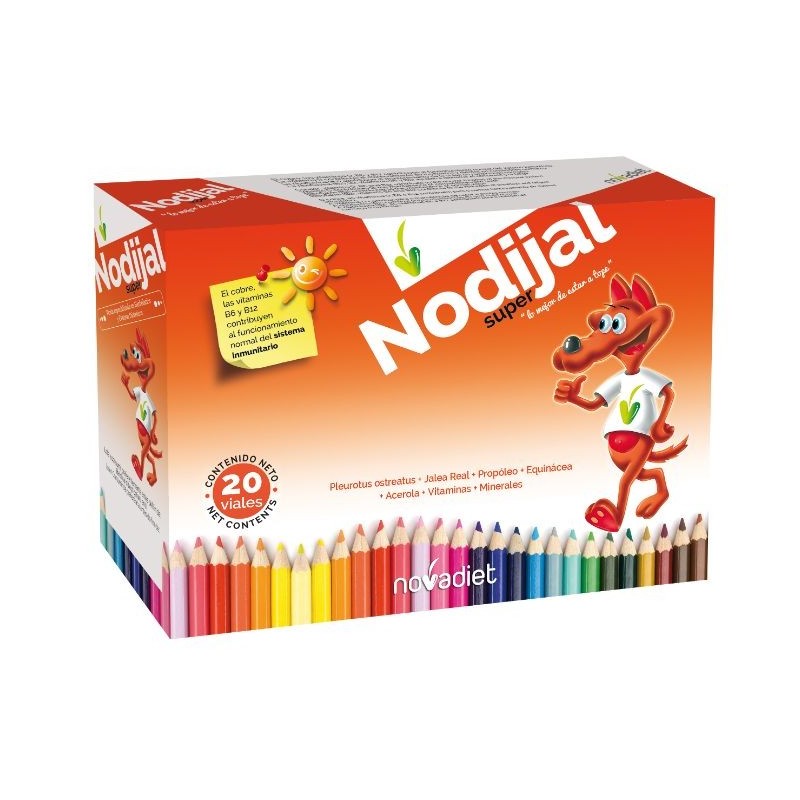 Comprar online NODIJAL SUPER (JALEA INFANTIL) 20 viales de NOVADIET