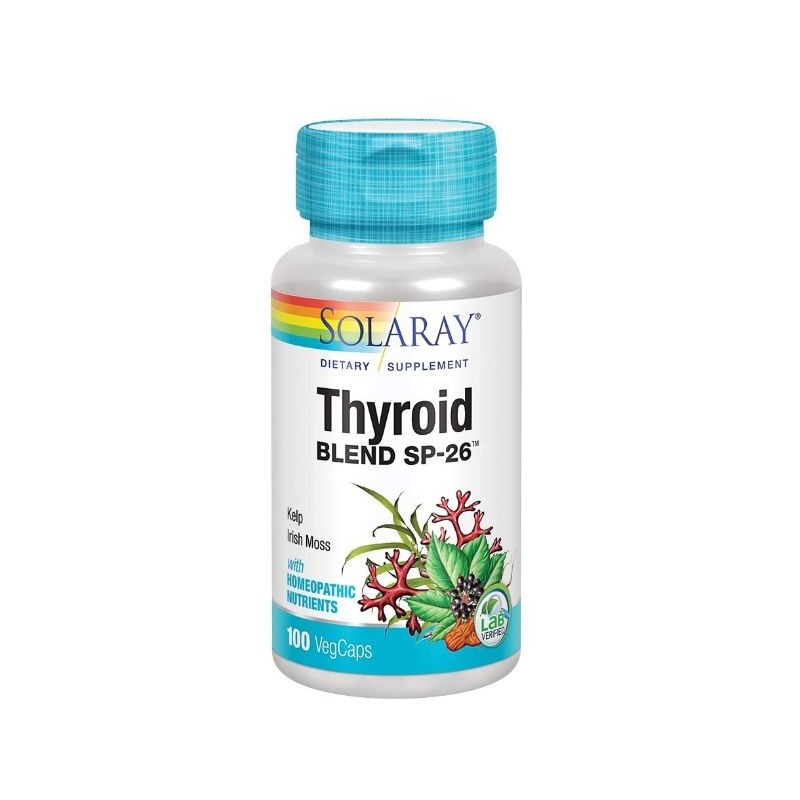 Comprar online THYROID BLEND 100 Caps de SOLARAY