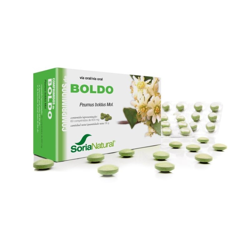 Comprar online BOLDO 600 mg 60 Comp de SORIA