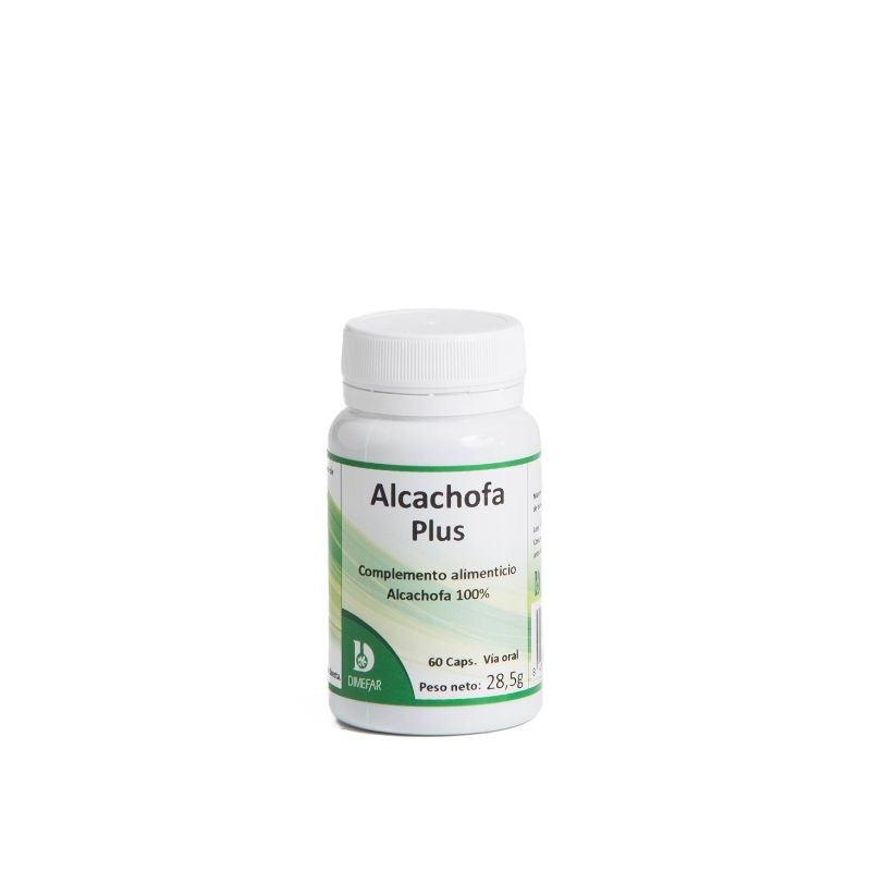 Comprar online ALCACHOFA PLUS 500 mg 60 Caps de DIMEFAR