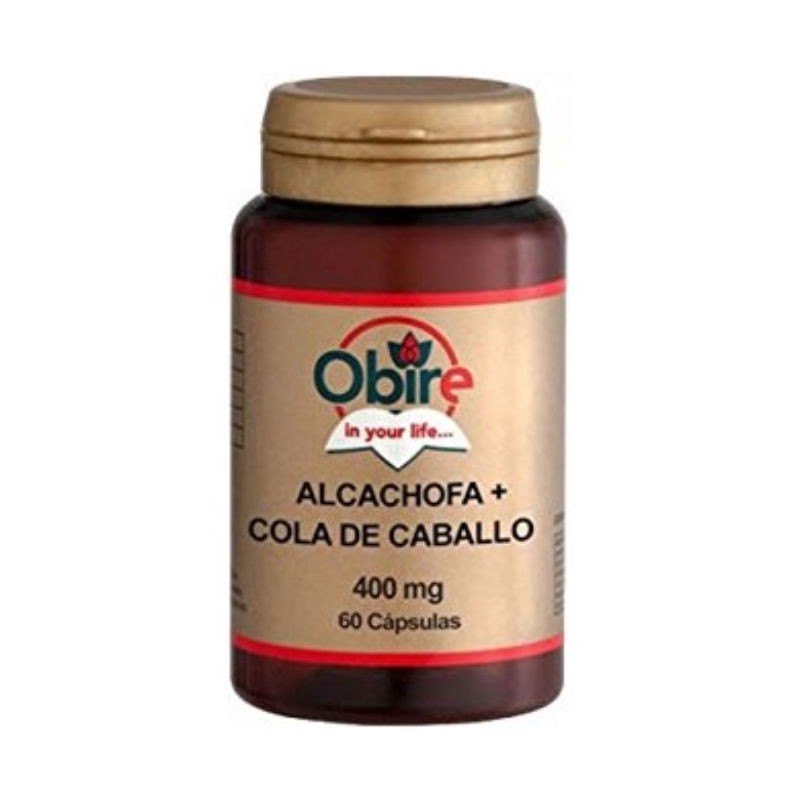 Comprar online ALCACHOFA+COLA CABALLO 430 mg 60 Caps de OBIRE