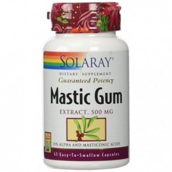 Comprar online MASTIC GUM 500 mg 45 Vcaps de SOLARAY. Imagen 1