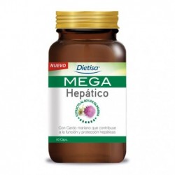 Comprar online MEGA HEPATICO 60 Vcaps de DIETISA. Imagen 1