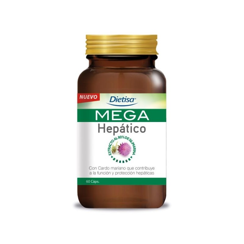 Comprar online MEGA HEPATICO 60 Vcaps de DIETISA