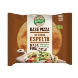 Comprar online BASE PIZZA MASA FINA ESPELTA 390 gr de BIOCOP. Imagen 1