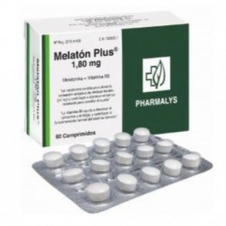 Comprar online MELATON PLUS (1,8 mg MELATONINA) 500 mg 60 Comp de PHARMALYS. Imagen 1