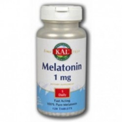Comprar online MELATONIN 1 mg 120 Comp de KAL. Imagen 1