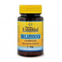 Comprar online MELATONINA 1 mg COMPLEX 60 Comp de NATURE ESSENTIAL. Imagen 1