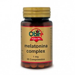 Comprar online MELATONINA 1 mg COMPLEX 60 Comp de OBIRE. Imagen 1