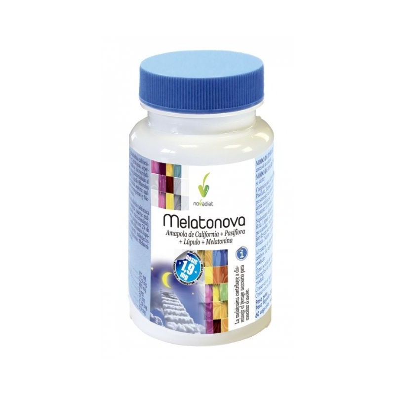 Comprar online MELATONOVA (MELATONINA 1,9 mg) 60 Caps de NOVADIET
