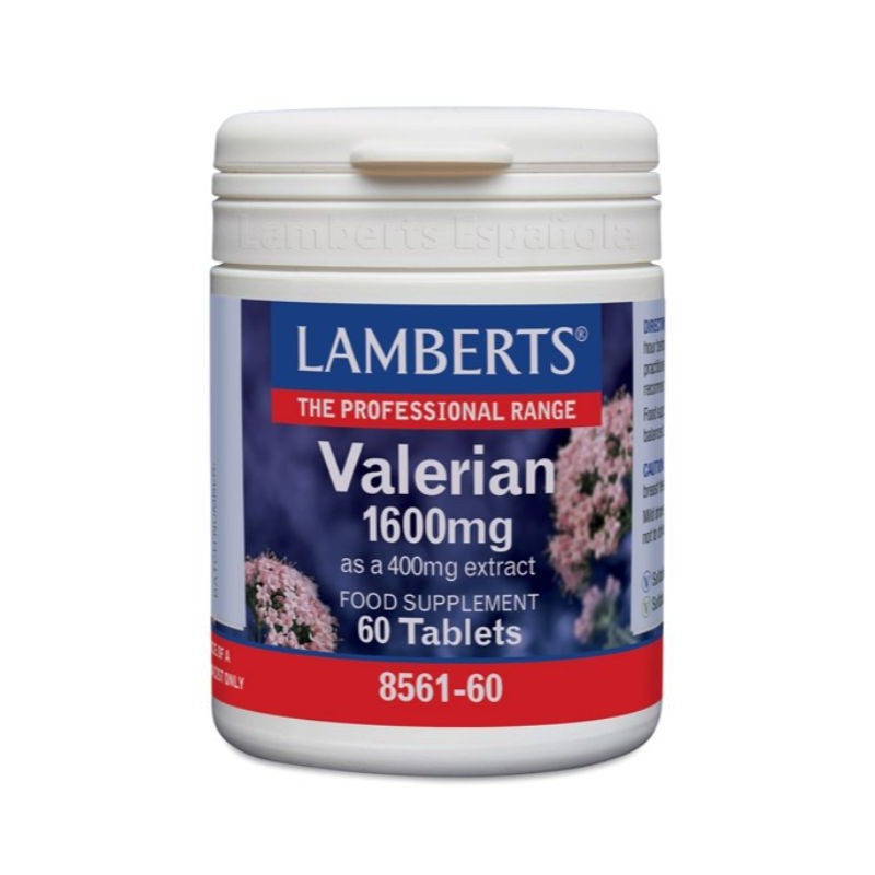 Comprar online VALERIANA 1600 mg 60 Tabs de LAMBERTS