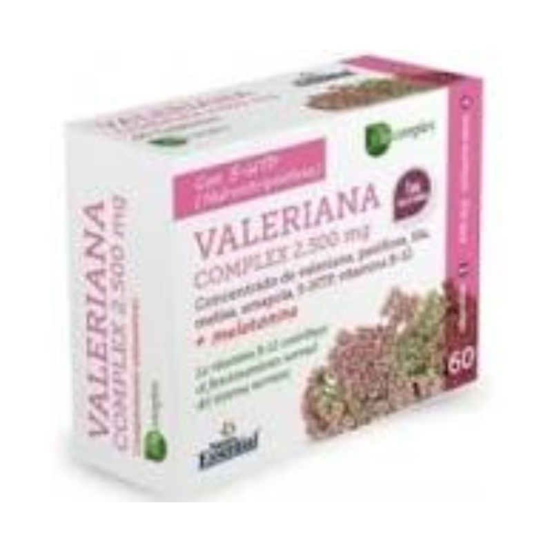 Comprar online VALERIANA COMPLEX 2740 mg EXT SECO 60 Caps BLISTER de NATURE ESSENTIAL