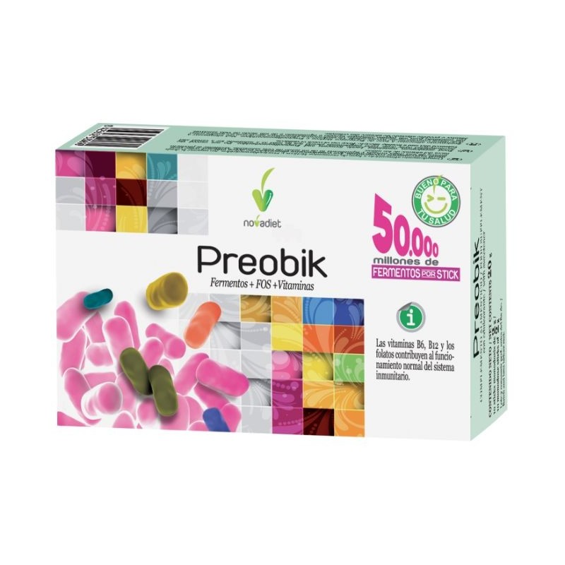 Comprar online PREOBIK 10 sticks de NOVADIET