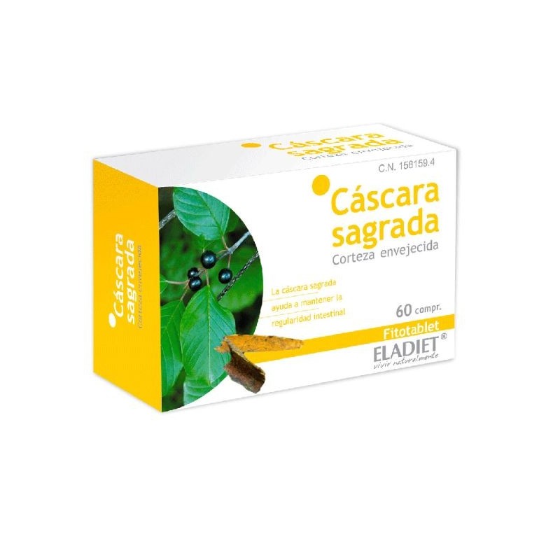 Comprar online CASCARA SAGRADA 300 mg 60 Comp de ELADIET