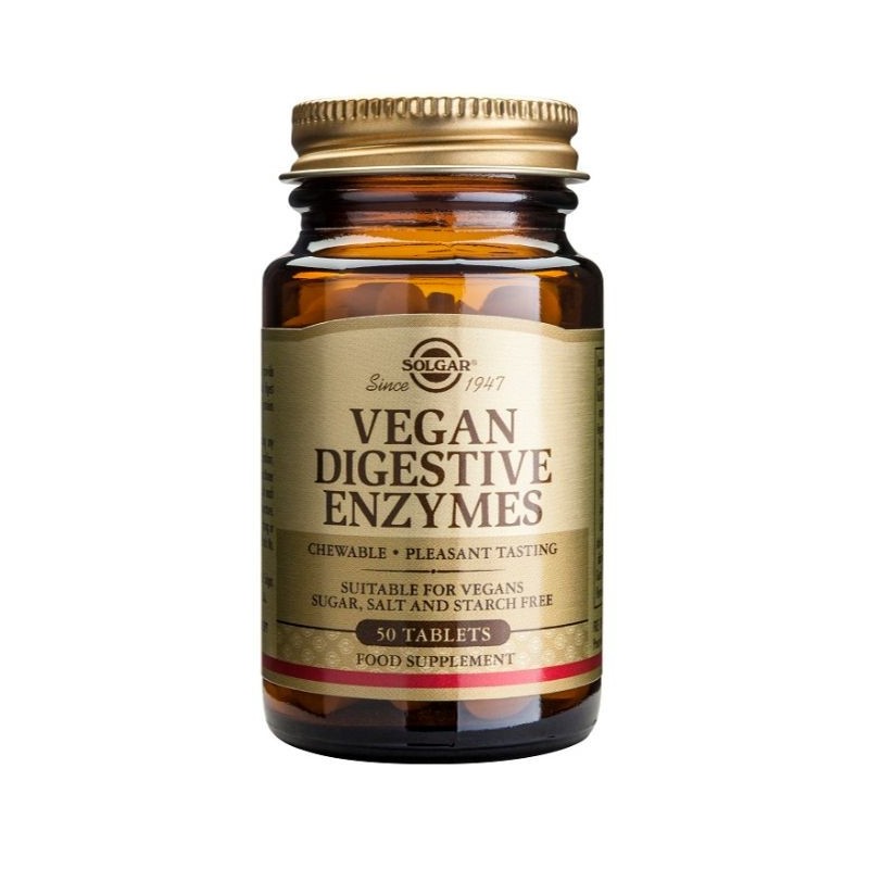 Comprar online VEGAN ENZIMAS DIGESTIVAS 50 Comp de SOLGAR