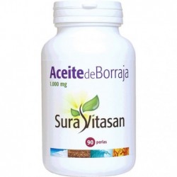 Comprar online ACEITE DE BORRAJA 1000 mg 90 Perlas de SURA VITASAN. Imagen 1