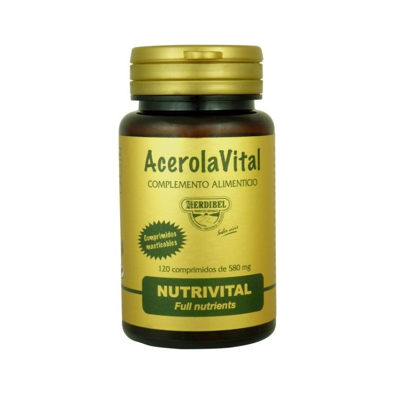Comprar online ACEROLAVITAL 580 mg 120 Comp de HERDIBEL
