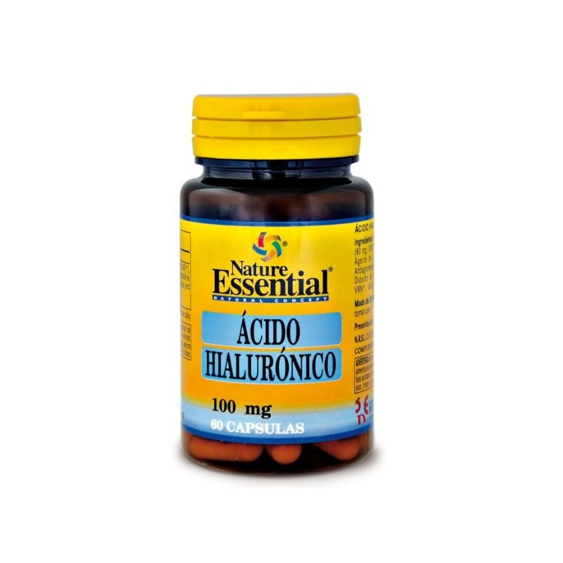 Comprar online ACIDO HIALURONICO 100 mg 60 Caps de NATURE ESSENTIAL