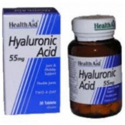 Comprar online ACIDO HIALURONICO 55 mg 30 Comp de HEALTH AID. Imagen 1