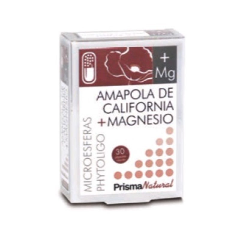 Comprar online AMAPOLA DE CALIFORNIA + MAGNESIO 30 caps de PRISMA NATURAL