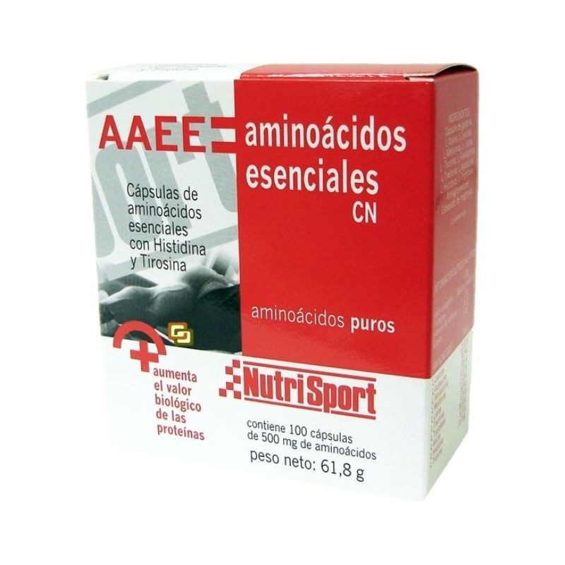 Comprar online AMINO ESENCIALES 100 Caps 500 mg de NUTRISPORT