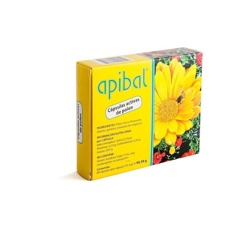 Comprar online APIBAL ACTIVO 755 mg 60 Caps de MADAL BAL