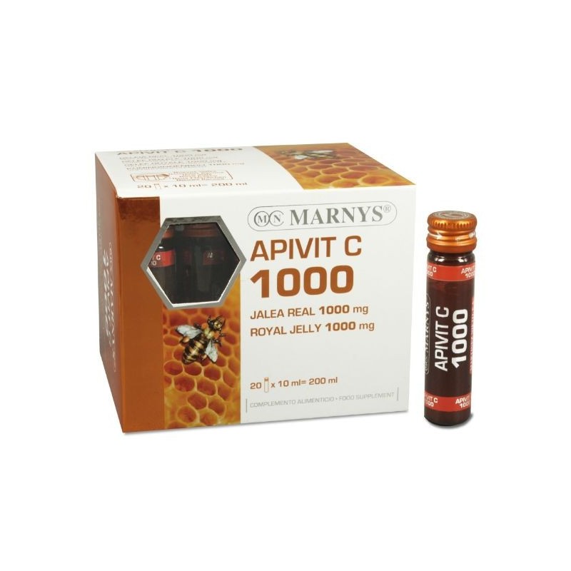 Comprar online APIVIT C 1000 mg 20 Ampollas de MARNYS