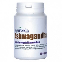 Comprar online ASHWAGANDHA 60 Caps de AYURVEDA. Imagen 1