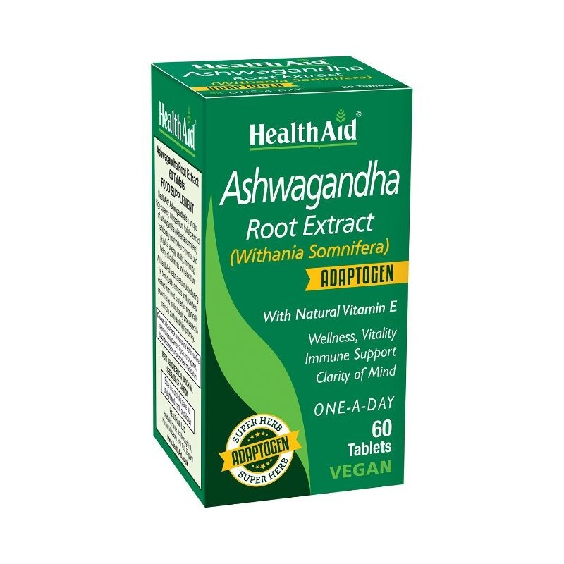 Comprar online ASHWAGANDHA 60 Caps de HEALTH AID