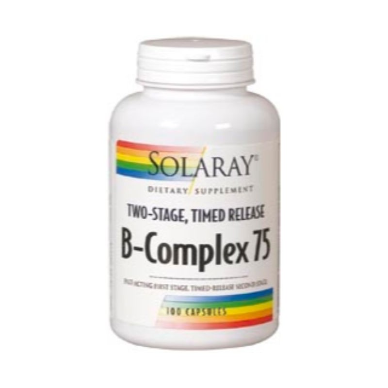 Comprar online B COMPLEX 75 A/R 100 Vcaps de SOLARAY