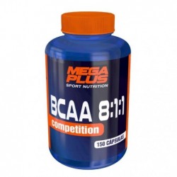 Comprar online BCAA 8:1:1 COMPETITON 150 Caps de MEGA PLUS. Imagen 1