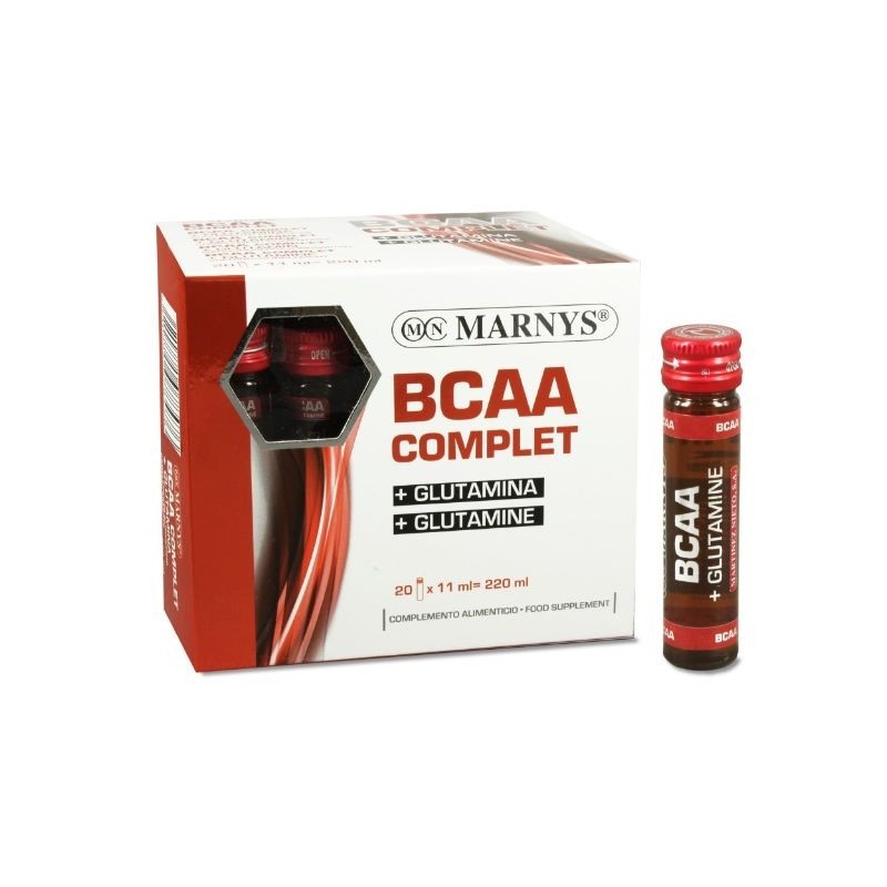 Comprar online BCAA COMPLET+ Glutamina 20 Viales x 11ml de MARNYS