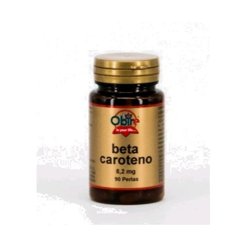 Comprar online BETA-CAROTENO 8,2 MG 90 Perlas de OBIRE