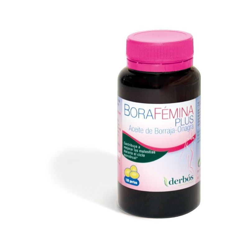 Comprar online BORAFEMINA PLUS 500 mg 120 Perlas de DERBOS