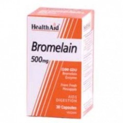 Comprar online BROMELINA 500 mg 30 Vcaps de HEALTH AID. Imagen 1