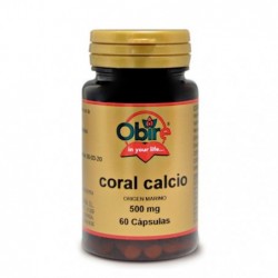 Comprar online CALCIO CORAL 500 mg 60 Caps de OBIRE. Imagen 1