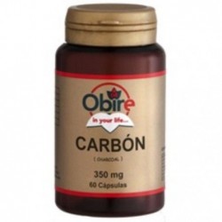 Comprar online CARBON VEGETAL 250 mg 60 Caps de OBIRE. Imagen 1