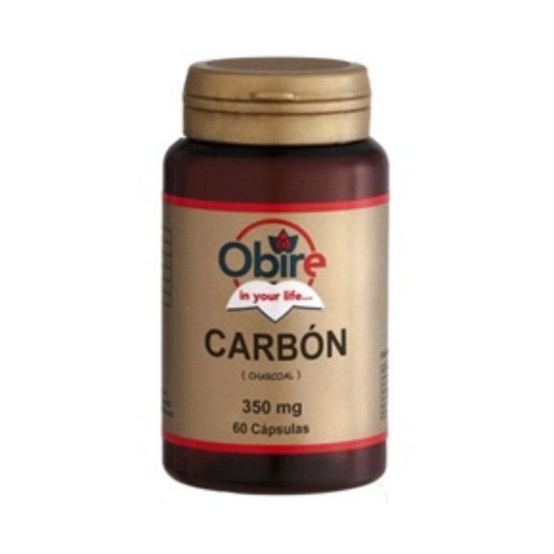 Comprar online CARBON VEGETAL 250 mg 60 Caps de OBIRE