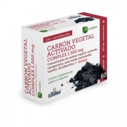Comprar online CARBON VEGETAL ACTIVADO COMPLEX 1500 mg EXT SECO 6 de NATURE ESSENTIAL. Imagen 1